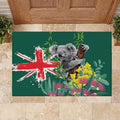 Australia Day Koala Rubber Doormat Aussie Aussie Aussie Oi Oi Oi National Color - Aussie Hoodie