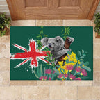 Australia Day Koala Rubber Doormat Aussie Aussie Aussie Oi Oi Oi National Color - Aussie Hoodie