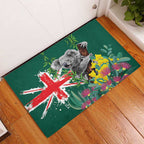 Australia Day Koala Rubber Doormat Aussie Aussie Aussie Oi Oi Oi National Color - Aussie Hoodie