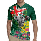Australia Day Koala Rugby Jersey Aussie Aussie Aussie Oi Oi Oi National Color - Aussie Hoodie