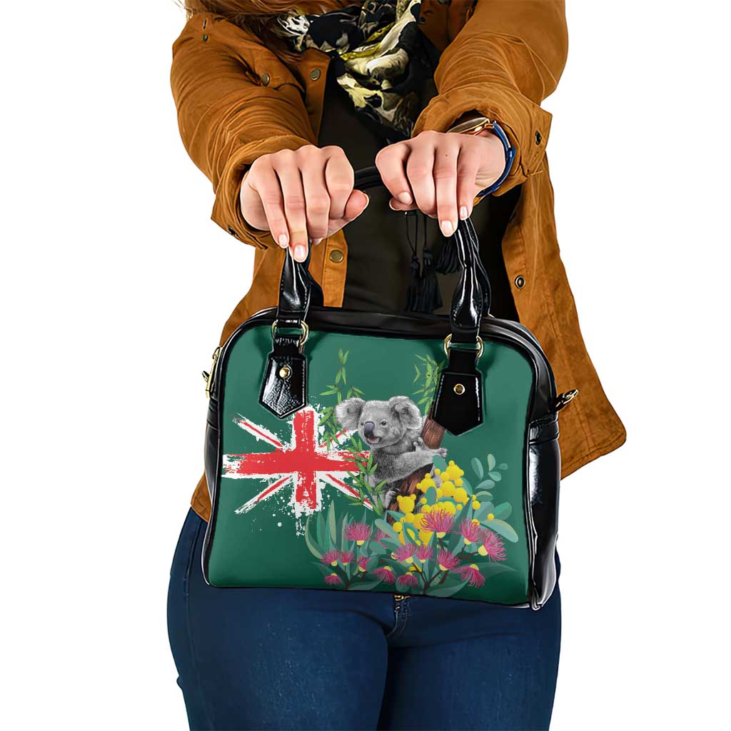 Australia Day Koala Shoulder Handbag Aussie Aussie Aussie Oi Oi Oi National Color - Aussie Hoodie