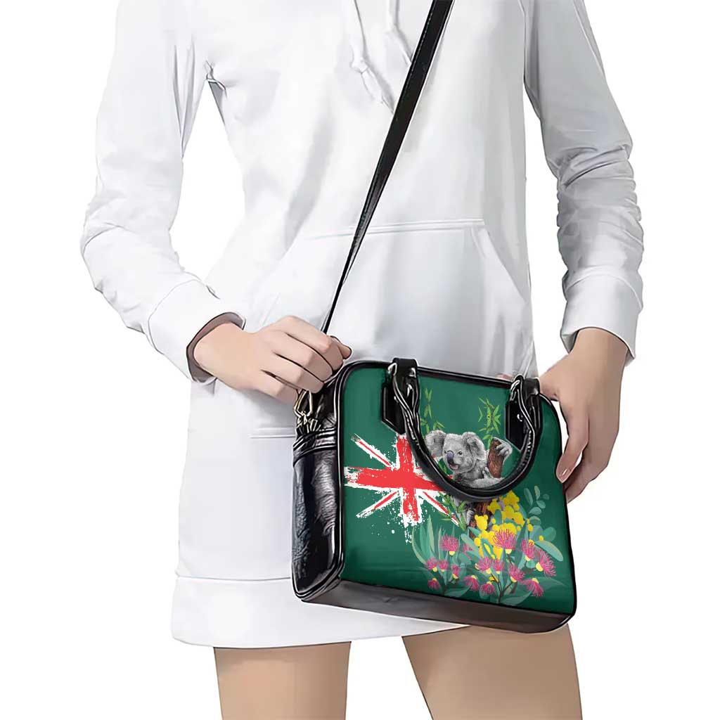 Australia Day Koala Shoulder Handbag Aussie Aussie Aussie Oi Oi Oi National Color - Aussie Hoodie