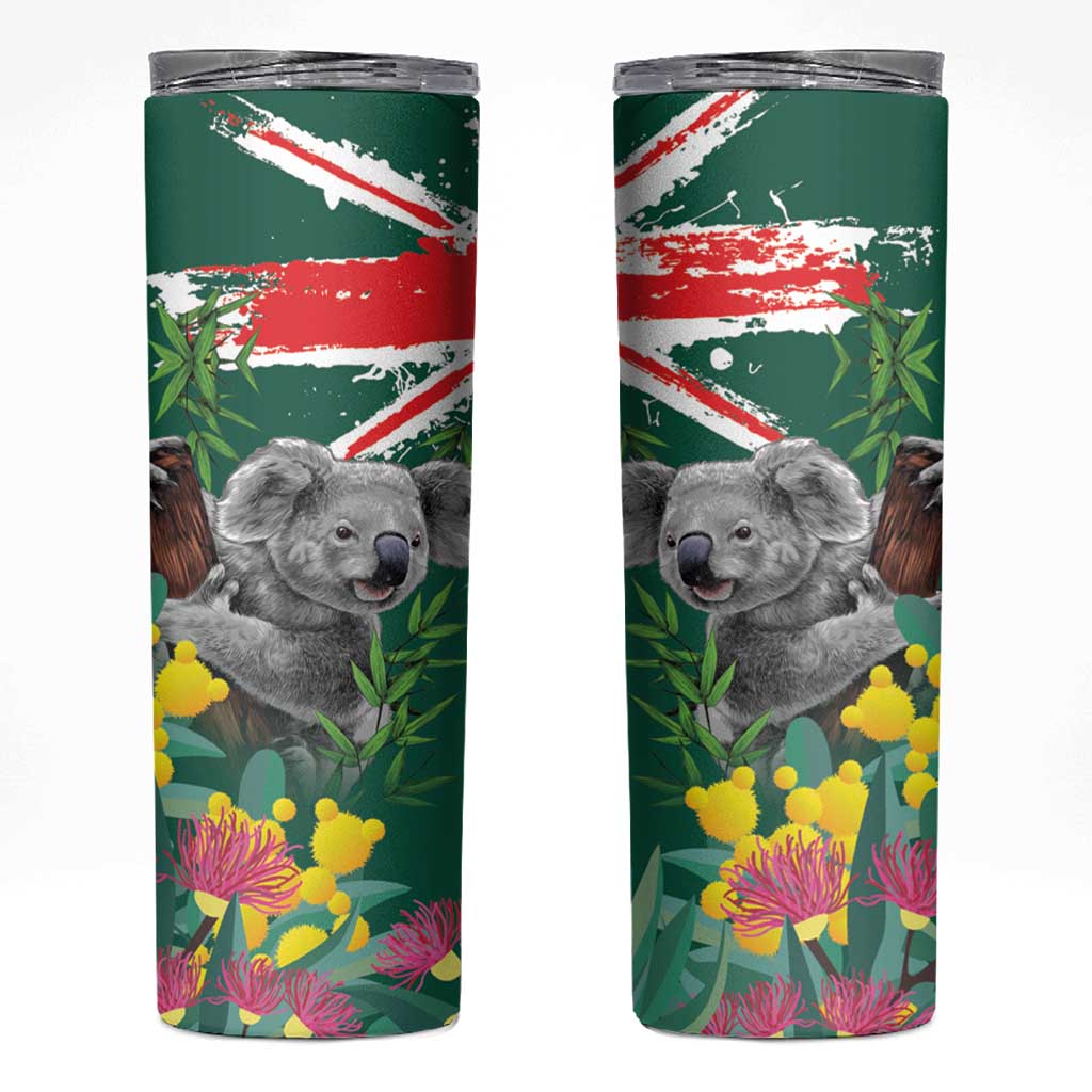 Australia Day Koala Skinny Tumbler Aussie Aussie Aussie Oi Oi Oi National Color - Aussie Hoodie