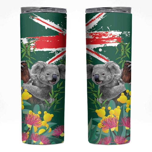 Australia Day Koala Skinny Tumbler Aussie Aussie Aussie Oi Oi Oi National Color - Aussie Hoodie