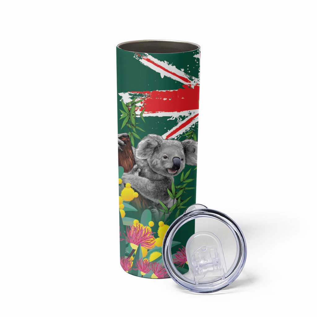 Australia Day Koala Skinny Tumbler Aussie Aussie Aussie Oi Oi Oi National Color - Aussie Hoodie