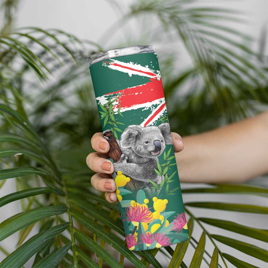Australia Day Koala Skinny Tumbler Aussie Aussie Aussie Oi Oi Oi National Color - Aussie Hoodie