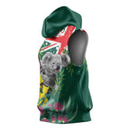 Australia Day Koala Sleeveless Hoodie Aussie Aussie Aussie Oi Oi Oi National Color - Aussie Hoodie