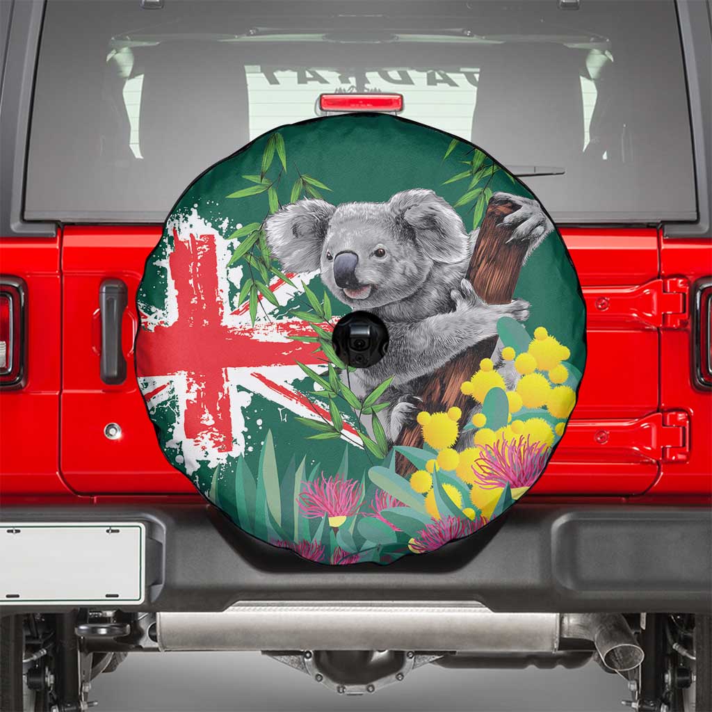 Australia Day Koala Spare Tire Cover Aussie Aussie Aussie Oi Oi Oi National Color - Aussie Hoodie