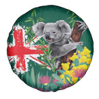 Australia Day Koala Spare Tire Cover Aussie Aussie Aussie Oi Oi Oi National Color - Aussie Hoodie