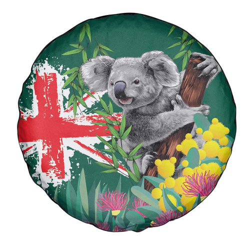 Australia Day Koala Spare Tire Cover Aussie Aussie Aussie Oi Oi Oi National Color - Aussie Hoodie