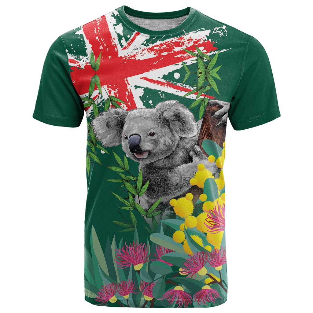 Australia Day Koala T Shirt Aussie Aussie Aussie Oi Oi Oi National Color - Aussie Hoodie