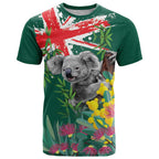 Australia Day Koala T Shirt Aussie Aussie Aussie Oi Oi Oi National Color - Aussie Hoodie