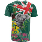 Australia Day Koala T Shirt Aussie Aussie Aussie Oi Oi Oi National Color - Aussie Hoodie