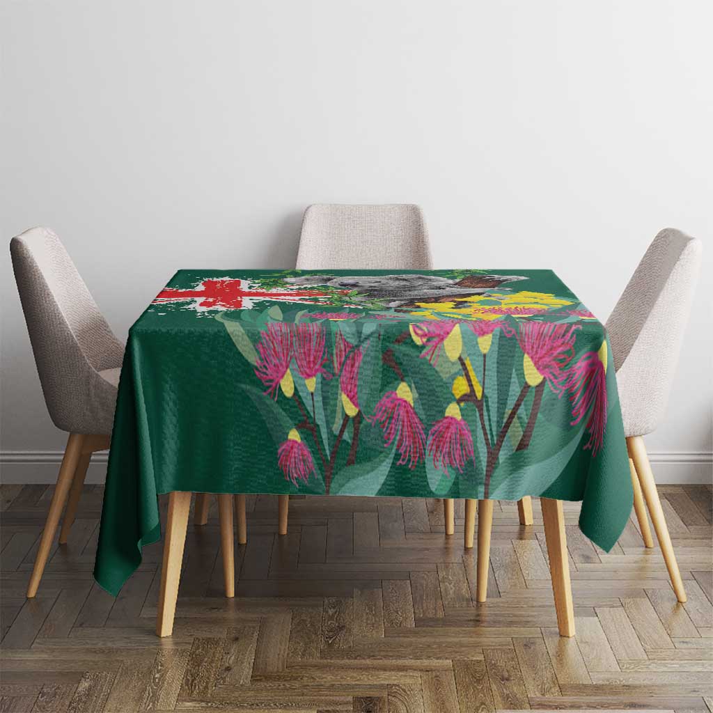 Australia Day Koala Tablecloth Aussie Aussie Aussie Oi Oi Oi National Color - Aussie Hoodie