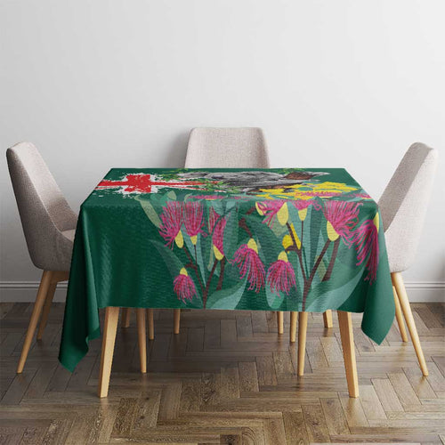 Australia Day Koala Tablecloth Aussie Aussie Aussie Oi Oi Oi National Color - Aussie Hoodie