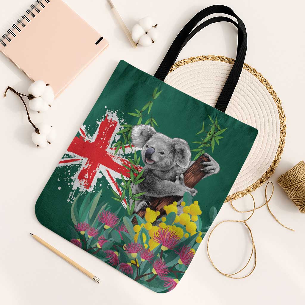 Australia Day Koala Tote Bag Aussie Aussie Aussie Oi Oi Oi National Color - Aussie Hoodie