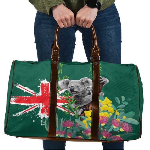 Australia Day Koala Travel Bag Aussie Aussie Aussie Oi Oi Oi National Color - Aussie Hoodie