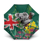 Australia Day Koala Umbrella Aussie Aussie Aussie Oi Oi Oi National Color - Aussie Hoodie