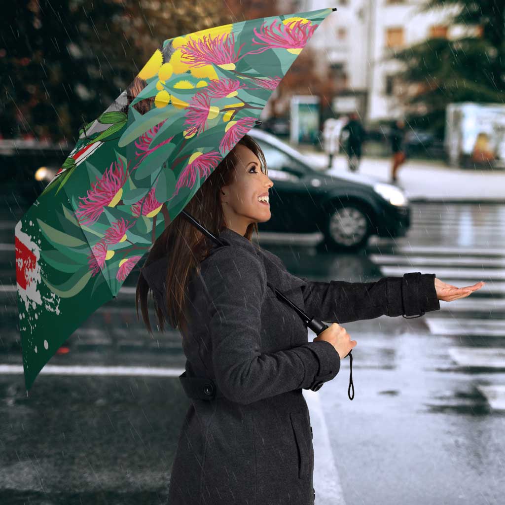 Australia Day Koala Umbrella Aussie Aussie Aussie Oi Oi Oi National Color - Aussie Hoodie