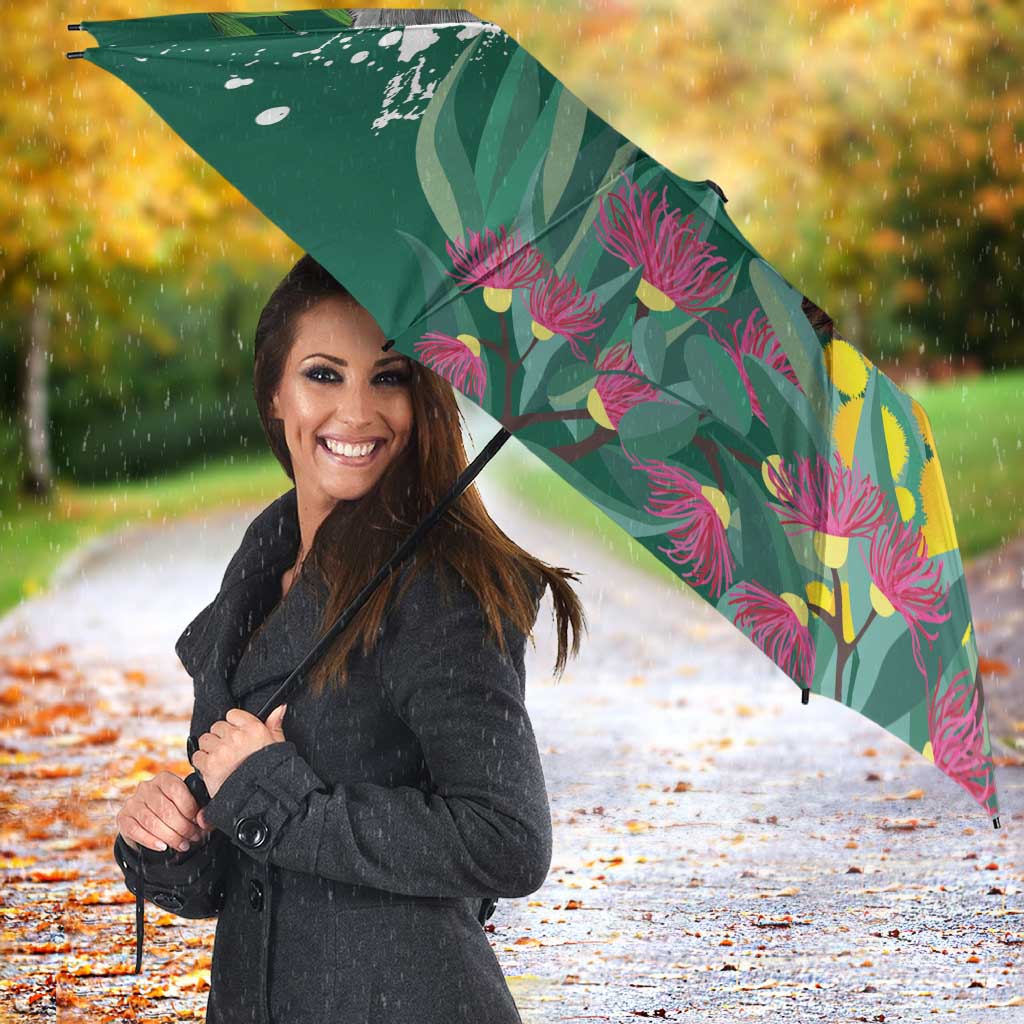 Australia Day Koala Umbrella Aussie Aussie Aussie Oi Oi Oi National Color - Aussie Hoodie