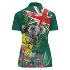 Australia Day Koala Women Polo Shirt Aussie Aussie Aussie Oi Oi Oi National Color - Aussie Hoodie