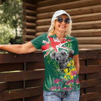 Australia Day Koala Women Polo Shirt Aussie Aussie Aussie Oi Oi Oi National Color - Aussie Hoodie