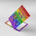 Sydney Mardi Gras Personalized Canvas Wall Art Pride Rainbow Glitter Colorful Style