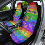 Sydney Mardi Gras Personalized Car Seat Cover Pride Rainbow Glitter Colorful Style