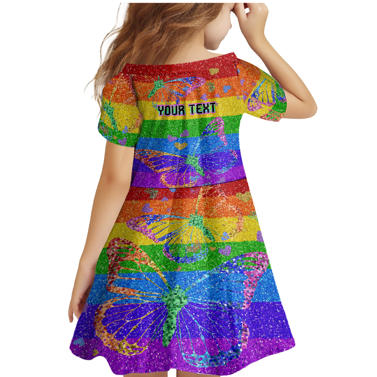 Sydney Mardi Gras Family Matching Mermaid Dress and Hawaiian Shirt Pride Rainbow Glitter Colorful Style
