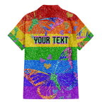 Sydney Mardi Gras Family Matching Mermaid Dress and Hawaiian Shirt Pride Rainbow Glitter Colorful Style