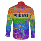 Sydney Mardi Gras Family Matching Mermaid Dress and Hawaiian Shirt Pride Rainbow Glitter Colorful Style