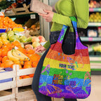 Sydney Mardi Gras Grocery Bag Pride Rainbow Glitter Colorful Style