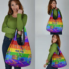 Sydney Mardi Gras Grocery Bag Pride Rainbow Glitter Colorful Style