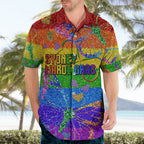 Sydney Mardi Gras Hawaiian Shirt Pride Rainbow Glitter Colorful Style