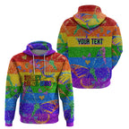 Sydney Mardi Gras Hoodie Pride Rainbow Glitter Colorful Style