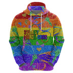 Sydney Mardi Gras Hoodie Pride Rainbow Glitter Colorful Style