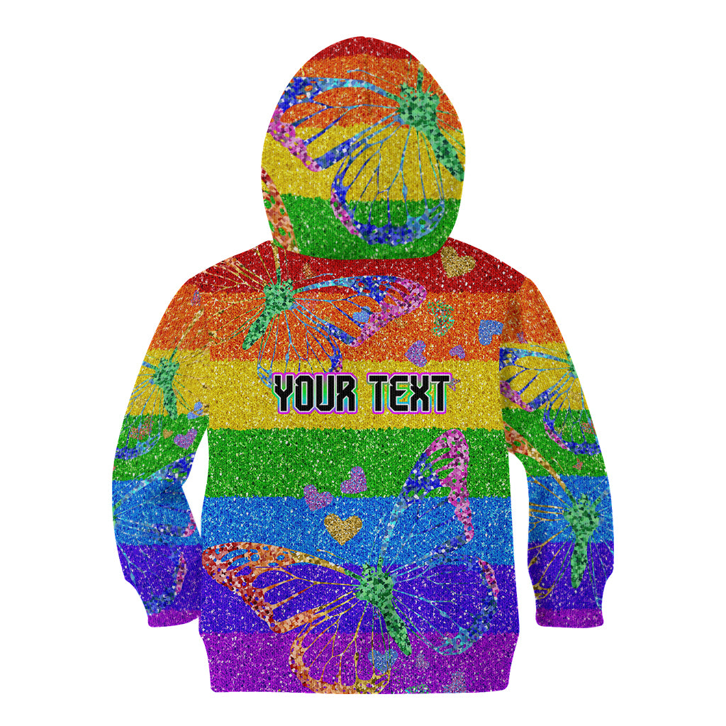 Sydney Mardi Gras Kid Hoodie Pride Rainbow Glitter Colorful Style