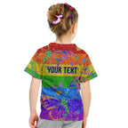 Sydney Mardi Gras Kid T Shirt Pride Rainbow Glitter Colorful Style