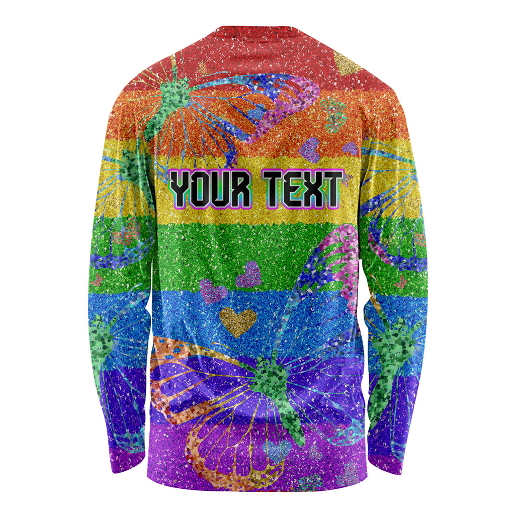 Sydney Mardi Gras Long Sleeve Shirt Pride Rainbow Glitter Colorful Style