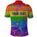 Sydney Mardi Gras Polo Shirt Pride Rainbow Glitter Colorful Style