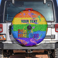 Sydney Mardi Gras Personalized Spare Tire Cover Pride Rainbow Glitter Colorful Style