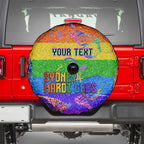 Sydney Mardi Gras Personalized Spare Tire Cover Pride Rainbow Glitter Colorful Style