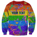 Sydney Mardi Gras Sweatshirt Pride Rainbow Glitter Colorful Style
