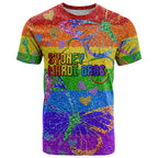 Sydney Mardi Gras T Shirt Pride Rainbow Glitter Colorful Style