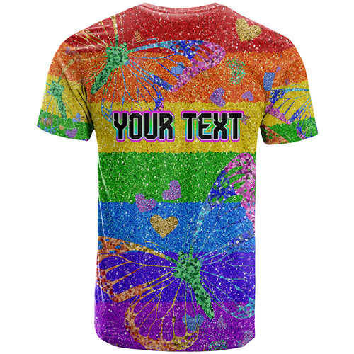 Sydney Mardi Gras T Shirt Pride Rainbow Glitter Colorful Style