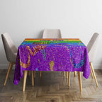 Sydney Mardi Gras Personalized Tablecloth Pride Rainbow Glitter Colorful Style