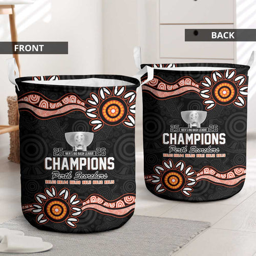 Cricket Australia Perth 6 Times Champions Laundry Basket