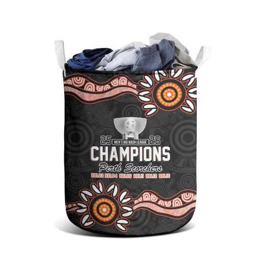 Cricket Australia Perth 6 Times Champions Laundry Basket