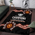 Cricket Australia Perth 6 Times Champions Area Rug