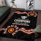 Cricket Australia Perth 6 Times Champions Area Rug
